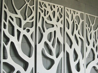Aluminum screen