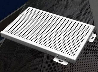 Aluminum veneer punching